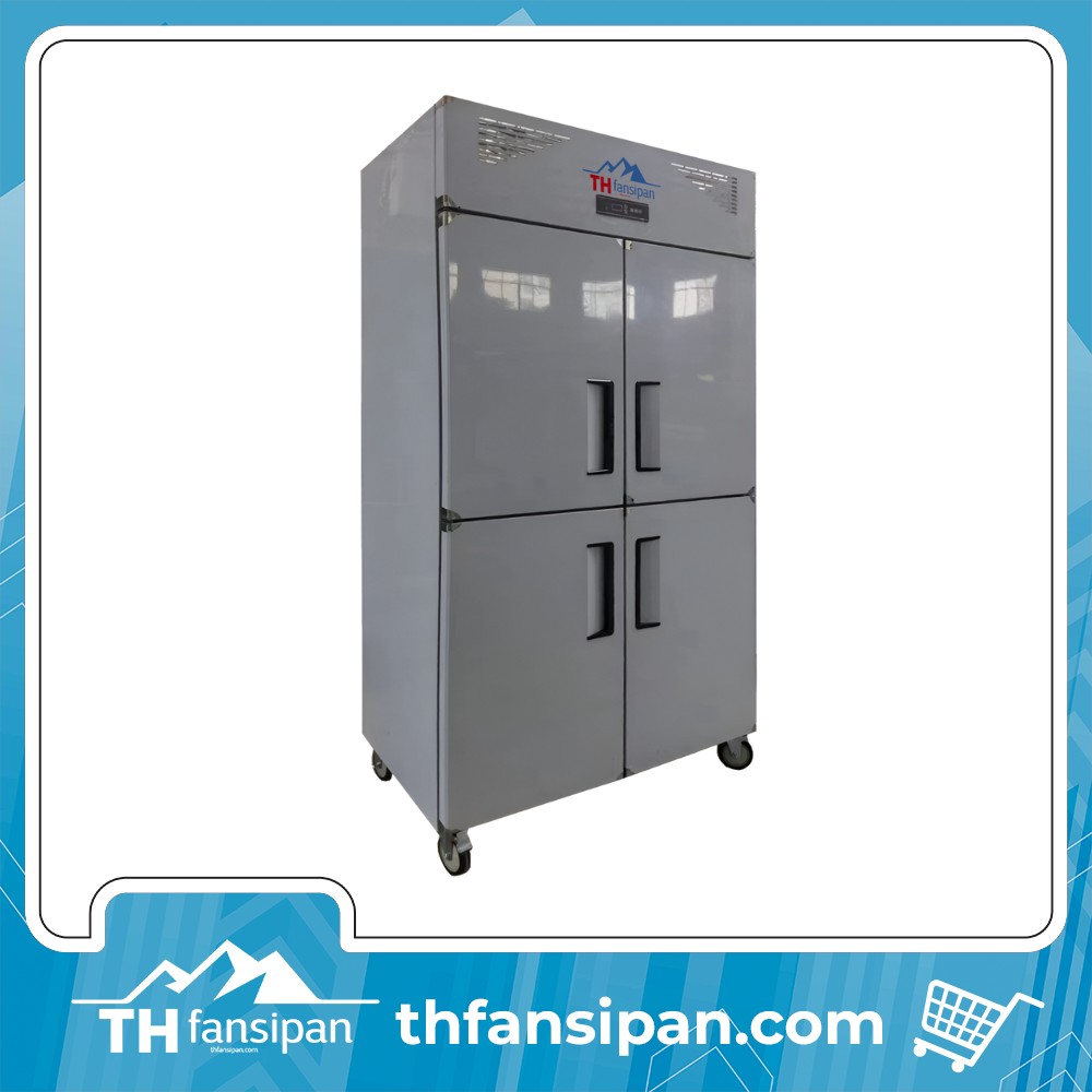 Tủ Đông Inox 4 cánh THFansipan quạt gió THTDD-4C1100LQG 2 Tủ đông đứng THTDD-4C1100QG